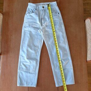 Rudy Jude Cropped Utility Jeans - Size 0
